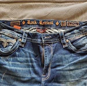 Rock Revival Crop Jeans